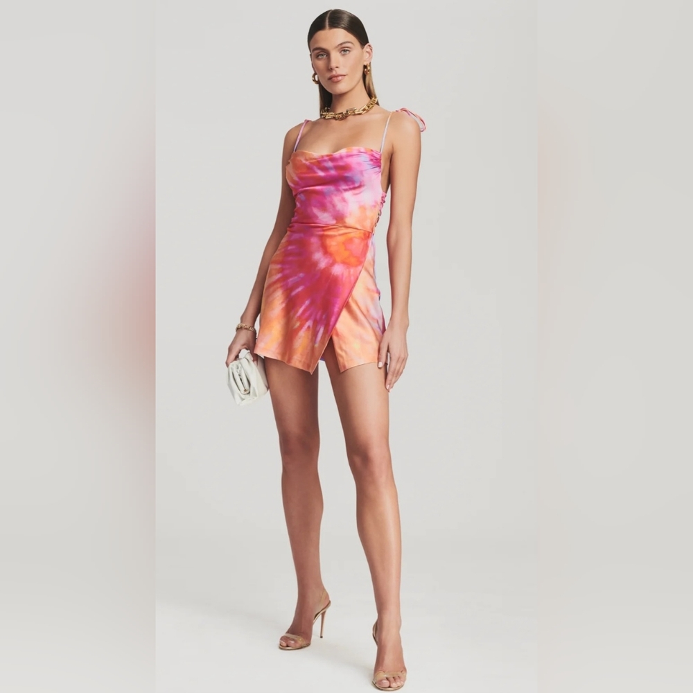Ariella silk retrofête dress - Picture 3 of 10